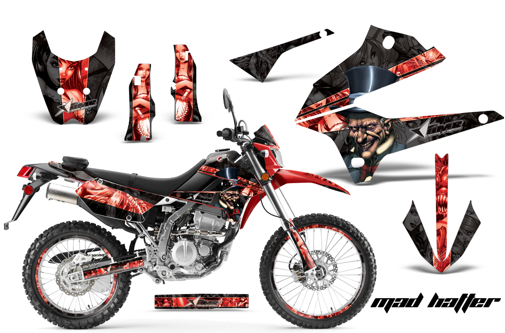 Kawasaki KLX 250 08-09 NP Graphic Kit MH BR NPs